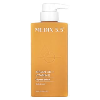 Medix 5.5, Crema corpo, olio di argan e vitamina E, 444 ml