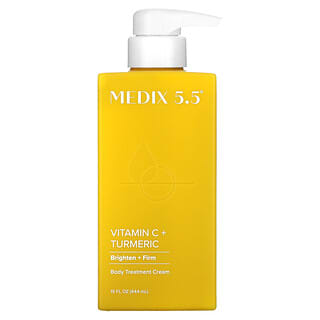 Medix 5.5, 維生素 C + 薑黃，緊雅 + 亮膚乳，15 液量盎司（444 毫升）