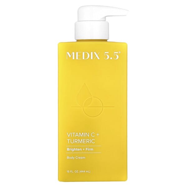 Medix 5.5, Body Cream, Körpercreme, Vitamin C + Kurkuma, 444 ml (15 fl. oz.)