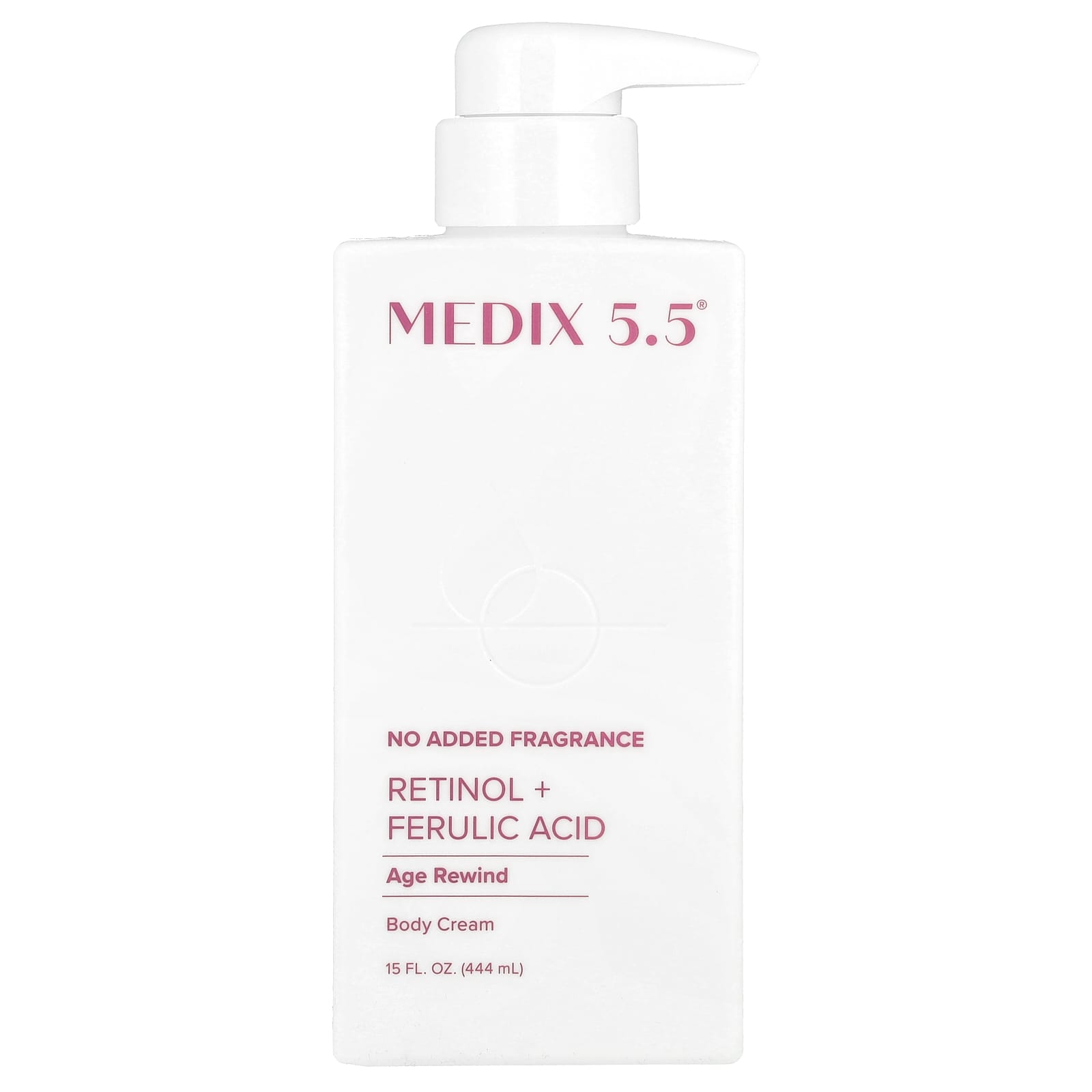 ボディクリーム、Age Rewind、レチノール＋フェルラ酸、444ml（15液量