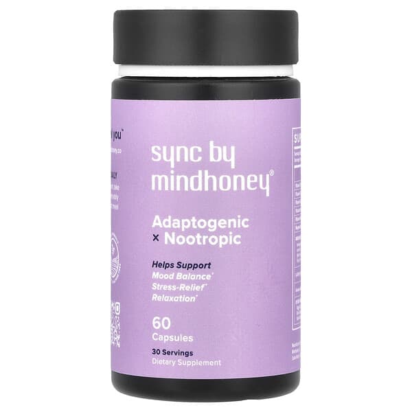 Sync, Adaptogenic x Nootropic, 60 Capsules