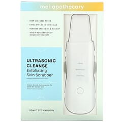 Mei Apothecary, Ultrasonic Cleanse, Exfoliating Skin Scrubber, 1 Scrubber (Discontinued Item) 