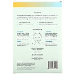Mei Apothecary, Ultrasonic Cleanse, Exfoliating Skin Scrubber, 1 Scrubber (Discontinued Item) 