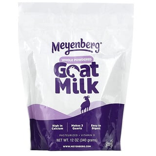Meyenberg Goat Milk, 산양유 전유 분말, 340g(12oz)