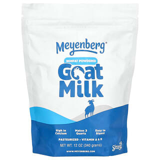 Meyenberg Goat Milk, Lait de chèvre écrémé en poudre, 340 g