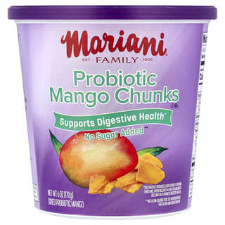 Mariani, Probiotic Mango Chunks, 6 oz (170 g)