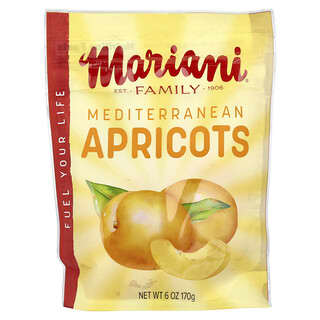 Mariani Dried Fruit, средиземноморские абрикосы, 170 г (6 унций)