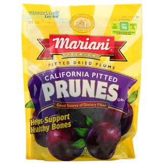 Mariani Dried Fruit, Ameixas sem caroço premium da Califórnia, 198 g (7 oz)
