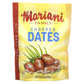 Mariani Dried Fruit, Chopped Dates, 8 oz (227 g)