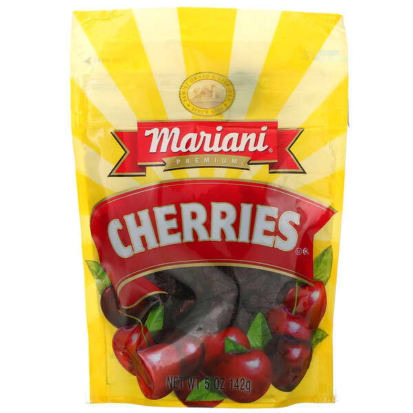 Mariani Dried Fruit, プレミアムチェリー、142g（5オンス）