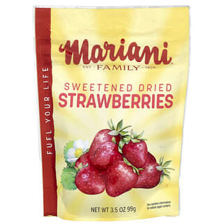 Mariani Dried Fruit, Fresas deshidratadas endulzadas, 99 g (3,5 oz)