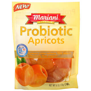 Mariani Dried Fruit, Albaricoques con probióticos prémium, 170 g (6 oz)