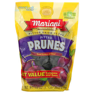 Mariani Dried Fruit, Ameixas sem caroço premium, 510 g (18 oz)
