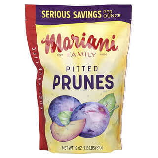 Mariani Dried Fruit, Ciruelas pasas sin hueso prémium, 510 g (18 oz)