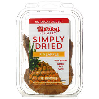 Mariani Dried Fruit, Family, Simplement séché, Ananas, 142 g