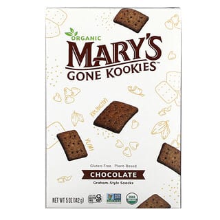 Mary's Gone Crackers, وجبات جراهام الخفيفة من مكونات عضوية، بطعم الشيكولاتة، 5 أونصات (142 جم)