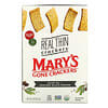 Real Thin Crackers, Olive Oil + Cracked Black Pepper, 5 oz (142 g)