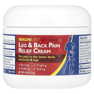 MagniLife, Leg & Back Pain Relief Cream, 4 oz (113 g)