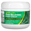 Pain Relieving Foot Cream, Moisturizing & Itch Relief Formula, 4 oz (113 g)