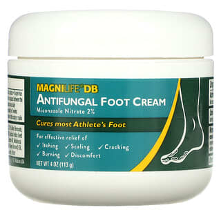 MagniLife, Antifungal Foot Cream, Miconazole Nitrate 2%, 4 oz (113 g)