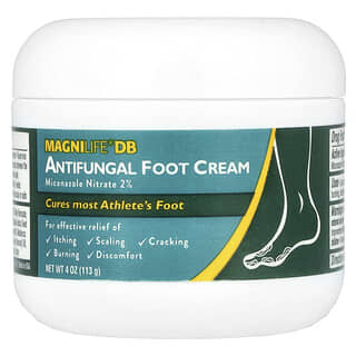 MagniLife, Crema antimicótica para los pies, Nitrato de miconazol al 2%, 113 g (4 oz)