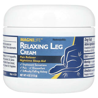 MagniLife, Creme Relaxante para as Pernas, 113 g (4 oz)