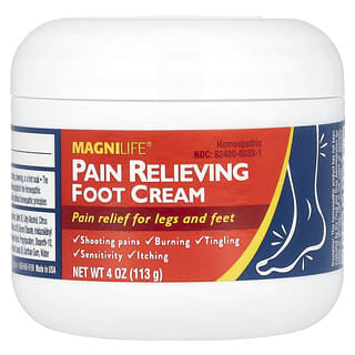 MagniLife, Pain Relieving Foot Cream, 4 oz (113 g)