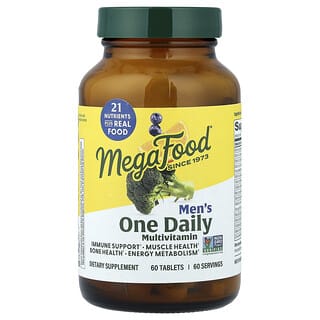 MegaFood, Men's One Daily, витамины для мужчин, 60 таблеток
