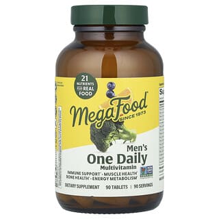 MegaFood, Men's One Daily Multivitamin, 90 Tablets