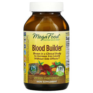 MegaFood, Blood Builder, 180 comprimidos