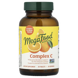 MegaFood, комплекс C, 30 таблеток