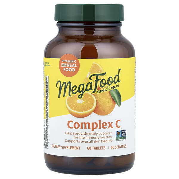 MegaFood, Complex C, 60 таблеток