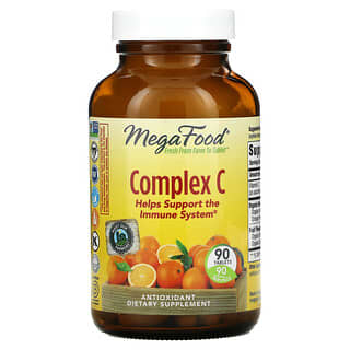 MegaFood, Complexo C, 90 Comprimidos