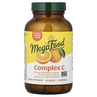 MegaFood, Complex C, 90 tabletek