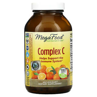 MegaFood, Complejo C, 180 comprimidos
