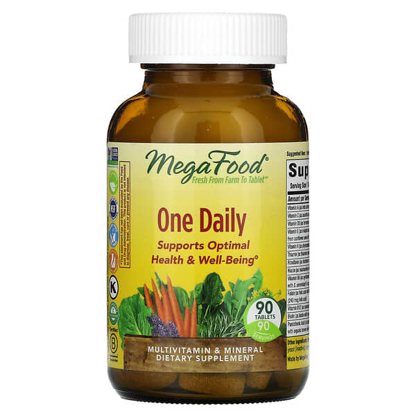 MegaFood, Un comprimido diario, 90 comprimidos
