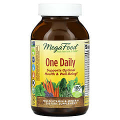 MegaFood, One Daily, Multivitamine, 180 Tabletten