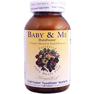 MegaFood, DailyFoods, Baby & Me, 180 Tablets