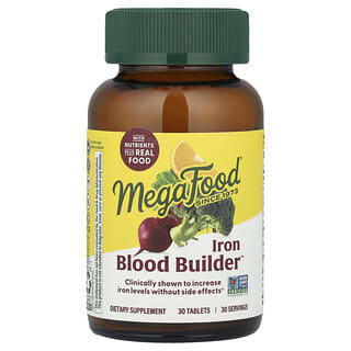 MegaFood, Blood Builder, 30 Tabletten