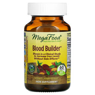MegaFood, Blood Builder, 60 Tablets
