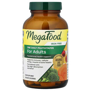 MegaFood, Мультивитамины One Daily, без железа, 90 таблеток