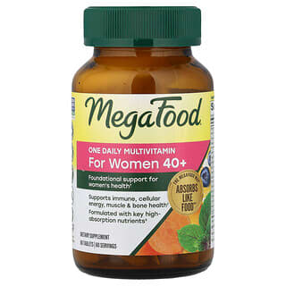MegaFood, Мультивитамины для женщин старше 40 лет, 60 таблеток