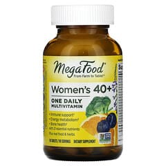 MegaFood, Women Over 40, мультивитамины для женщин старше 40 лет, для приема один раз в день, 90 таблеток