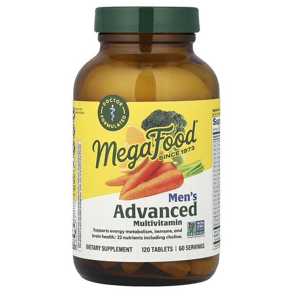 MegaFood, 남성용 종합비타민, 120정