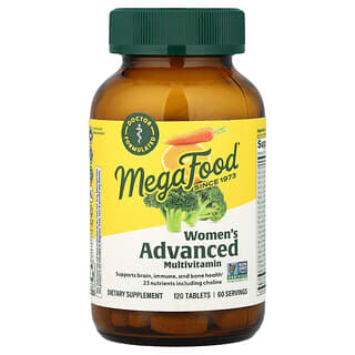 MegaFood, Multi for Women, комплекс витаминов и микроэлементов для женщин, 120 таблеток