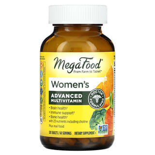 MegaFood, Women's Advanced Multivitamin, 120 Tablets