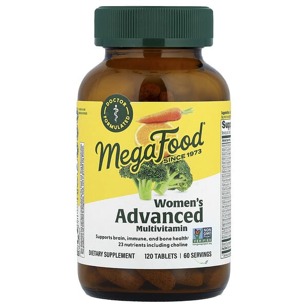 MegaFood Women's Advanced Multivitamin, 120 Tablets
