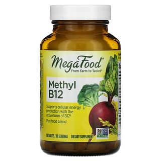 MegaFood, Methyl B12, 90 Tablets