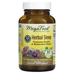 MegaFood, Herbal Sleep, 60 cápsulas