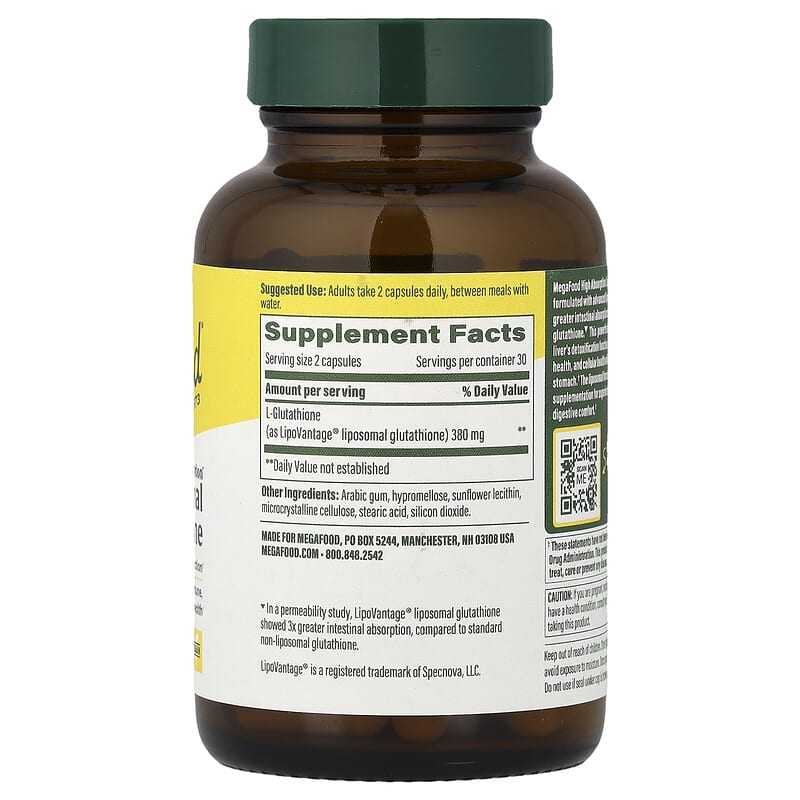 liposomal glutathione tablets gmp certified Glutathione, 60 Vegetable Capsules (500 mg per Capsule) Liposomal Glutathione, 60 Capsules